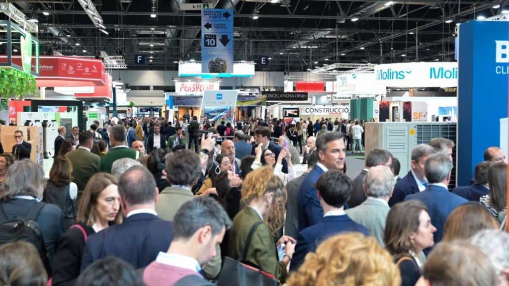 Pabellón de IFEMA durante la feria REBUILD 2026 - Innovación en construcción